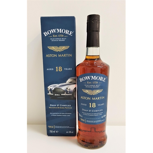 8 - BOWMORE 18 YEAR OLD ASTON MARTIN EDITION
700ml and 43% abv. 1 bottle