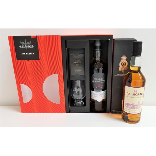 60 - GLENGOYNE TIME KEEPER GIFT SET 
containing one bottle of  12 year old Highland Single Malt Scotch Wh... 