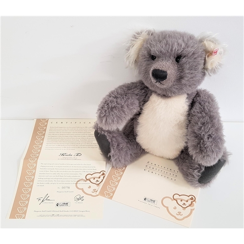 430 - LIMITED EDITION STEIFF 2005 KOALA TED
in Alpaca mohair, number 775 of 2000, with certificate, with b... 