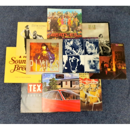 380 - SELECTION OF VINYL LPs
including The Rolling Stones, The Who, Pixies, Scorpions, Linda Ronstadt, Elv... 