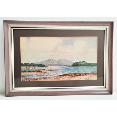 511 - PETER MACGREGOR WILSON RSW (Scottish 1856-1928)
Loch Melford, watercolour, signed, 26.5cm x 47cm