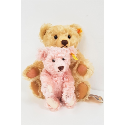 461 - TWO STEIFF TEDDY BEARS
both in mohair, one an Original Classic with growler and paper tags, 35cm hig... 