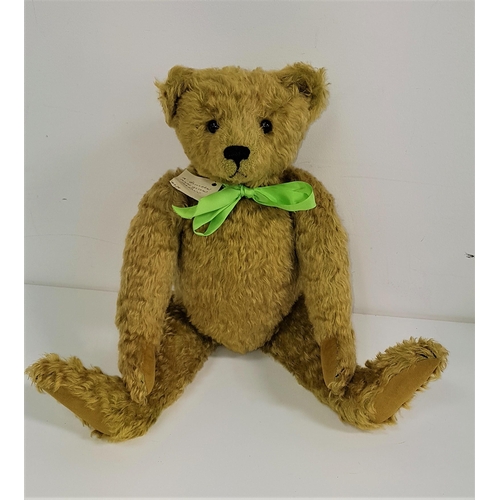 471 - STIER BEARS BY KATHLEEN WALLACE LIMITED EDITION BEAR - LINCOLN
in moso green mohair with jointed lim... 