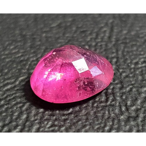 34 - CERTIFIED LOOSE NATURAL RUBY
the oval cut gemstone weighing 2.61cts, with igl&i gemological report