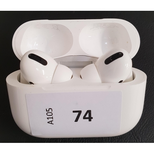 74 - PAIR OF APPLE AIRPODS PRO
in AirPods pro charging case