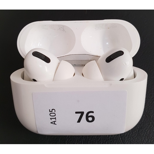 76 - PAIR OF APPLE AIRPODS PRO
in AirPod pro charging case