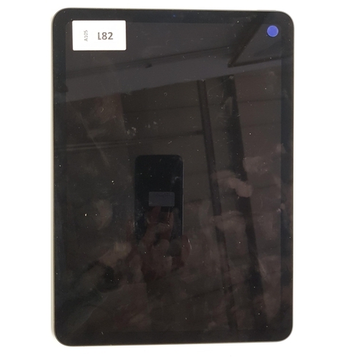 182 - APPLE IPAD AIR 4TH GENERATION - A2316 - WIFI 
serial number GG8H2481Q16M. Apple account locked. 
Not... 