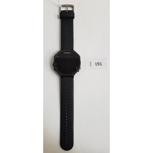 191 - GARMIN FORERUNNER 235 SMARTWATCH 
serial number: 4DY672980
Note: It is the buyer's responsibility to... 