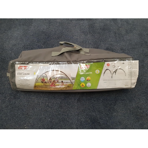 89 - COLEMAN EVENT SHELTER 
size L - 3.65m x 3.65m
Note: we cannot guarantee that all parts are present.