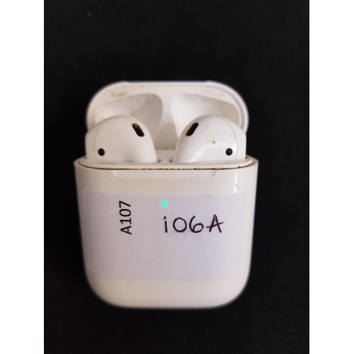 106A - PAIR OF APPLE AIRPODS 2nd GENERATION
in Wireless charging case