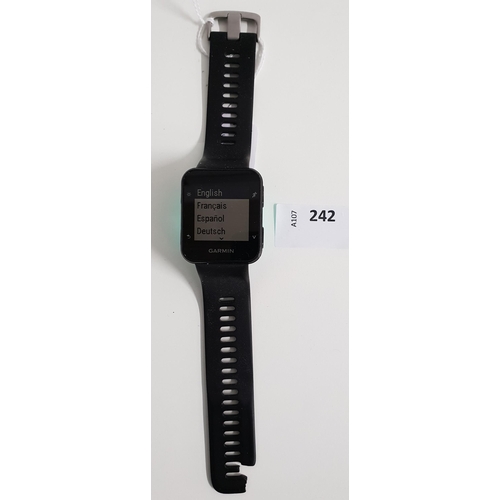 242 - GARMIN FORERUNNER 35 RUNNING WATCH