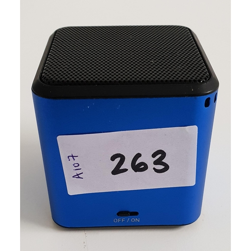 263 - KITSOUND CUBE BLUETOOTH SPEAKER