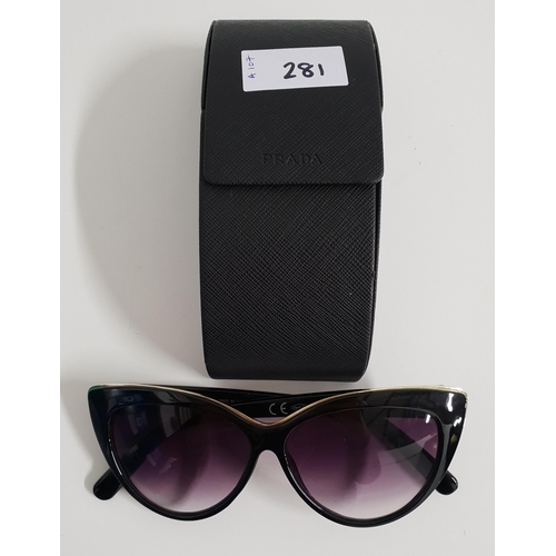 281 - PAIR OF PRADA SUNGLASSES
in case