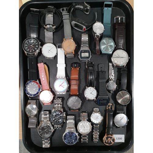 247 - SELECTION OF LADIES AND GENTLEMEN'S WRISTWATCHES
including Hugo Boss, Sekonda, Skagen, Emporio Arman... 