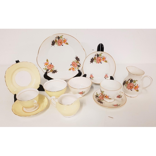 284 - MIKADO 'MARLBOROUGH' BONE CHINA TEA SET WITH ADDITIONAL PART SET
the Mikado set comprising six cups,... 