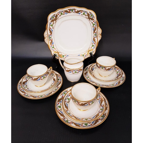 318 - ROYAL ALBERT PERSIAN TEA SERVICE
comprising eight cups and saucers, twelve side plates, milk jug and... 