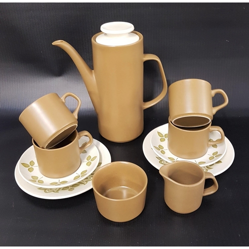 321 - J AND GMEAKIN MAIDSTONE POTTERY COFFEE SERVICE
comprising six cups and saucers, six side plates, cre... 