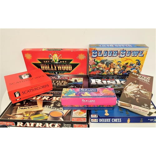 443 - LARGE SELECTION OF BOARD GAMES
including Monopoly Star Wars, Rat Race, Lets Buy Hollywood, Blood Bow... 