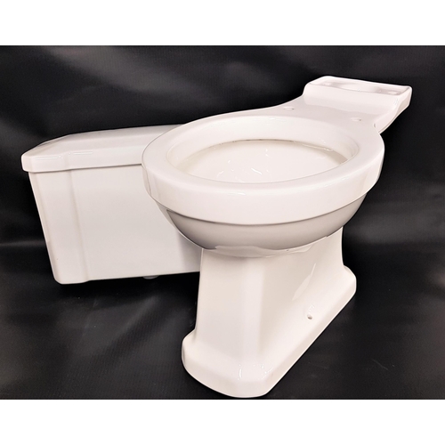 648 - NEW AND UNUSED VICTORIA PLUM WHITE TOILET
the Camberley Close Coupled Pan, together with companion c... 