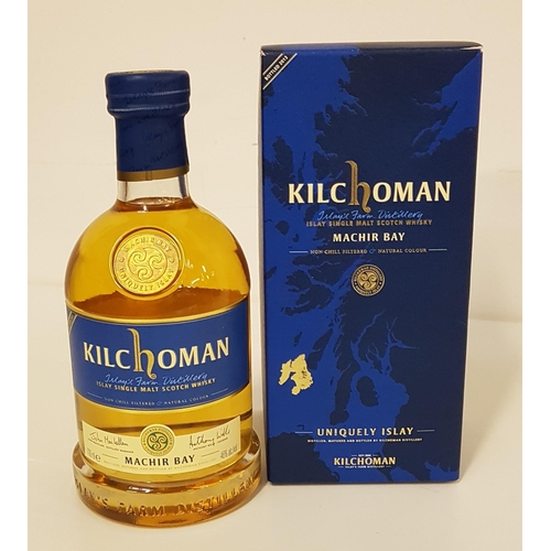 456 - KILCHOMAN MACHIR BAY ISLAY SINGLE MALT SCOTCH WHISKY
46% abv and 700ml, in box. 1 bottle