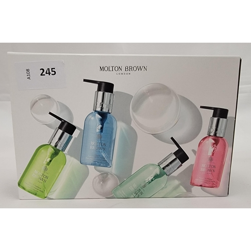 245 - MOLTON BROWN LONDON AROMATIC AND CiTRUS HAND COLLECTION 
comprising Refined White Mulberry, Lime & P... 