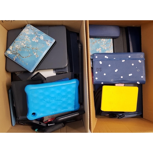 18 - TWO BOXES OF PROTECTIVE CASES
Including phone, headphone, tablets, kindle, etc