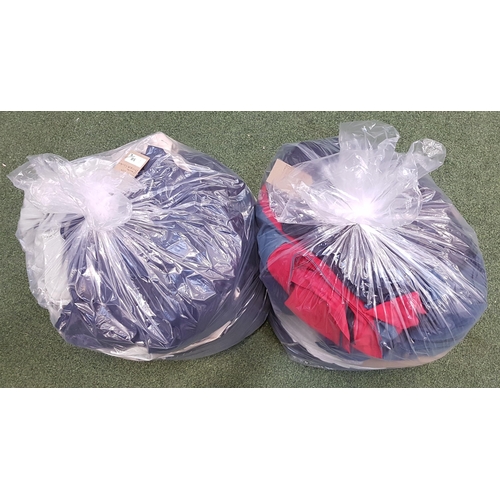 58 - TWO BAGS OF GENTS CLOTHING ITEMS
including Adidas, River Island, Urban Outfitters, Zara, Duck&Cover,... 