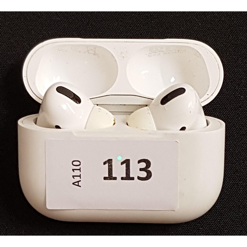 113 - PAIR OF APPLE AIRPODS PRO
in AirPods Pro charging case