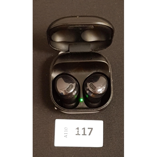 117 - PAIR OF SAMSUNG EARBUDS
in charging case, model SM-R190