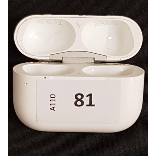 81 - APPLE AIRPODS PRO CHARGING CASE
with some dents and damage