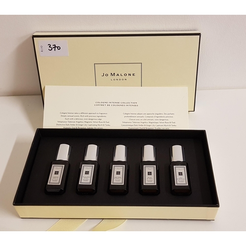 370 - JO MALONE COLOGNE INTENSE COLLECTION
comprising Tuberose Angelica, Velvet Rose & Oud, Dark Amber & G... 