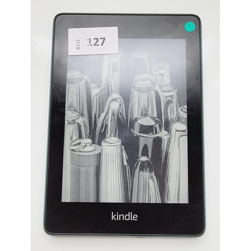 127 - AMAZON KINDLE PAPERWHITE 4 TWILIGHT BLUE
serial number G001 6T03 0532 0NHX
Note: It is the buyer's r... 