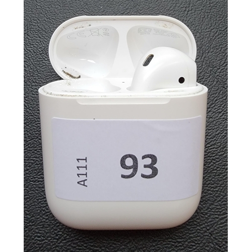 93 - SINGLE APPLE AIRPOD 2ND GENERATION
in Lightning charging case