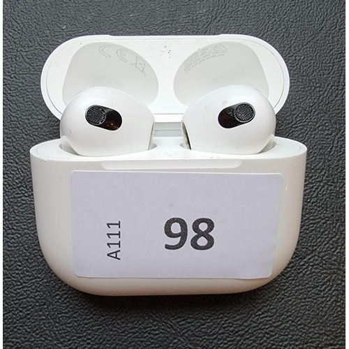 98 - PAIR OF APPLE AIRPODS 3rd GENERATION
in MagSafe Charging case