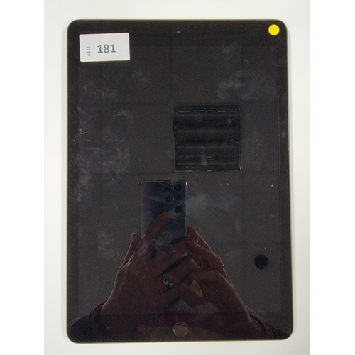 181 - APPLE IPAD 7th GENERATION- A2198 - WIFI & CELLULAR  
serial number DMP265P1MDFX; IMEI: 3532081080798... 