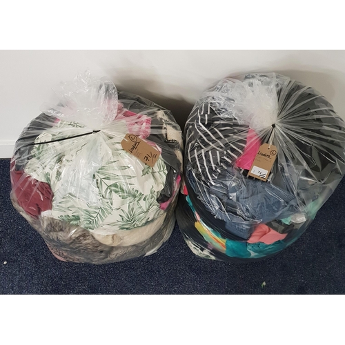 71 - TWO BAGS OF LADIES CLOTHING ITEMS
including Coast, Zara, Smog, River Island