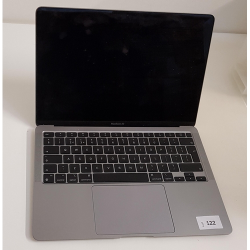 122 - APPLE MACBOOK AIR - MODEL A2337
serial number C02F94SHQ6L4. Wiped but Apple Account locked.
Note: It... 