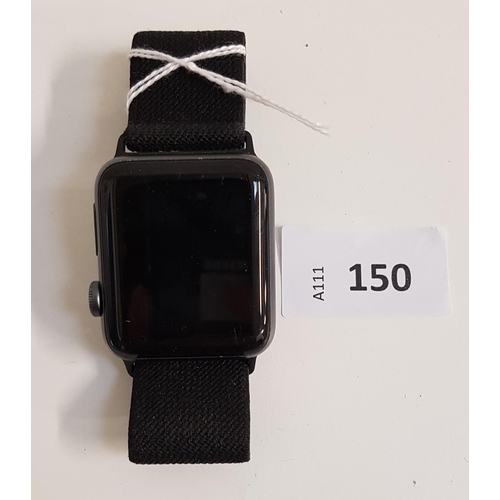 150 - APPLE WATCH SERIES 3 42MM 
model A1859; S/N GJ9GH77PJ5X4; Apple Account Locked 
Note: It is the buye... 