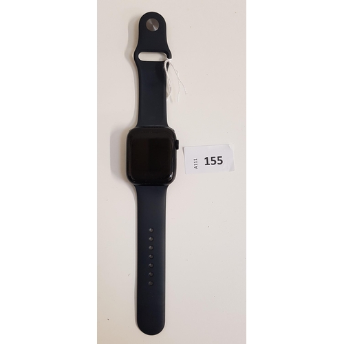 155 - APPLE WATCH SERIES 7 45MM 
model A2474; S/N G29PXTTYY3; Apple Account Locked 
Note: It is the buyer'... 