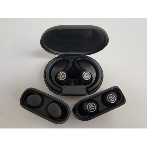 79 - THREE PAIRS OF EARBUDS IN CHARGING CASES
comprising two pairs of JLAB and JBL