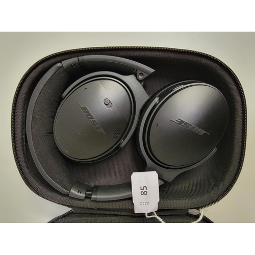 85 - PAIR OF BOSE QC-35 ON-EAR HEADPHONES
in Bose case