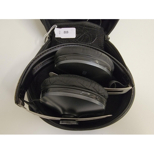 88 - PAIR OF SENNHEISER MOMENTUM WIRELESS HEADPHONES
in Sennheiser case