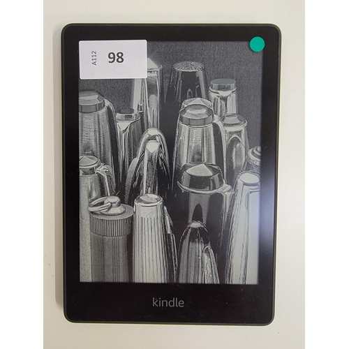 98 - AMAZON KINDLE PAPERWHITE 5
serial number G001 PX11 2236 0QPN
Note: It is the buyer's responsibility ... 