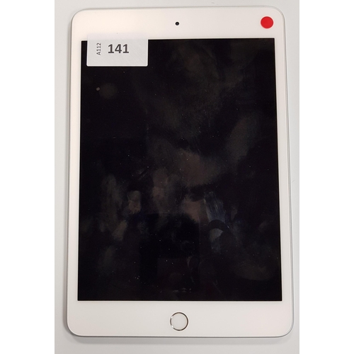 141 - APPLE IPAD MINI 5 - A2133 - WIFI 
serial number DMPDT4FPLM94. Apple account locked. 
Note: It is the... 