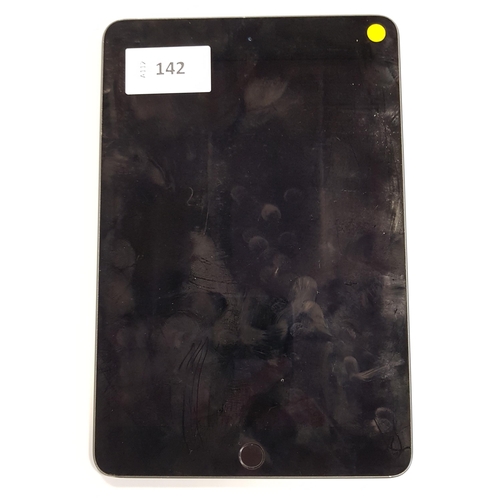 142 - APPLE IPAD MINI 5 - A2133 - WIFI  
serial number DMPZ4244LM93. NOT Apple account locked. 
Note: It i... 