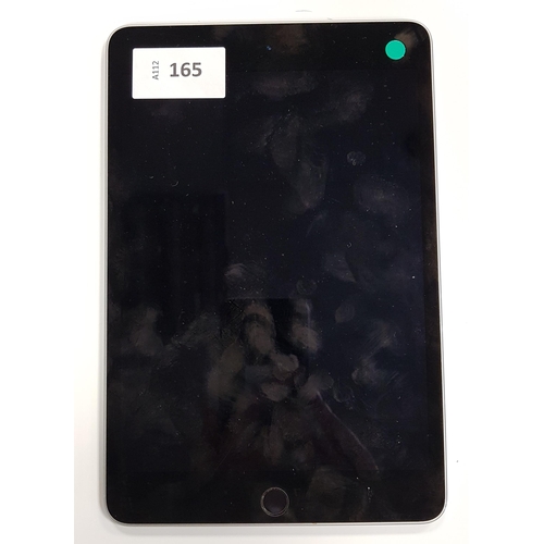 165 - APPLE IPAD MINI 4 - A1538 - WIFI 
serial number F9FXN2VKGHKJ. NOT Apple account locked. 
Note: It is... 