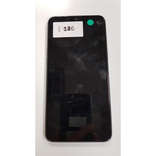 186 - SAMSUNG GALAXY A10S
model SM-A107F/DS; IMEI 35448111186593; S/N R9AN106YA63; NOT Google Account Lock... 