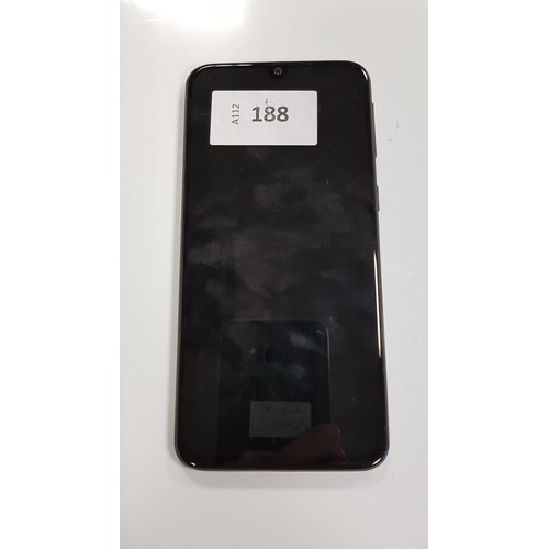 188 - SAMSUNG GALAXY A40
model SM-A405FN/DS; IMEI 35521112833351, 355522112833359; Google Account Locked.
... 