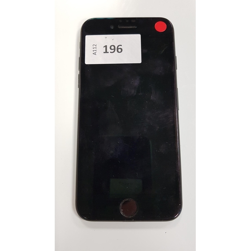 196 - APPLE IPHONE 7
IMEI 356391101139510. Apple Account locked. 
Note: It is the buyer's responsibility t... 