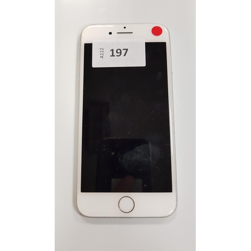 197 - APPLE IPHONE 7
IMEI 356388109424480. Apple Account locked. 
Note: It is the buyer's responsibility t... 